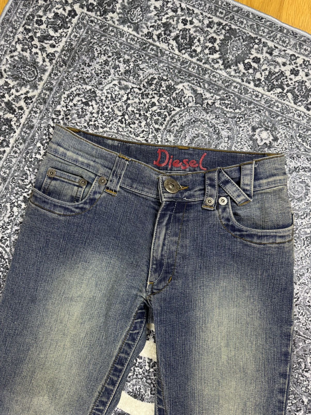 Diesel Vintage Y2K Diesel Jeans Women – Size 26R Size 26" / US 2 / IT 38 - 2 Thumbnail