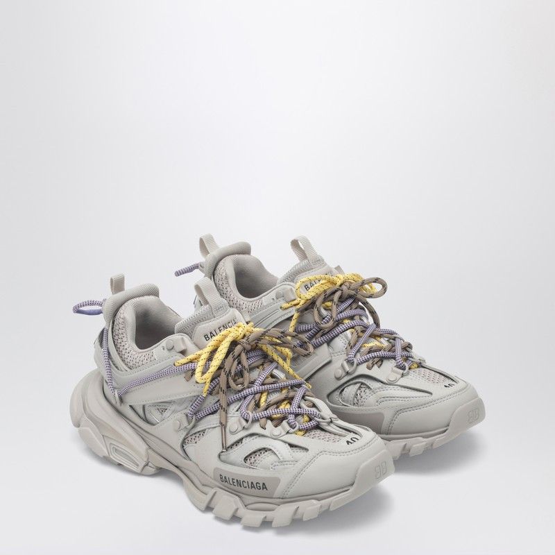 Balenciaga Balenciaga Track Trail Sneakers In Yellow, Purple, Brown And Black Size US 7 / IT 37 - 1 Thumbnail