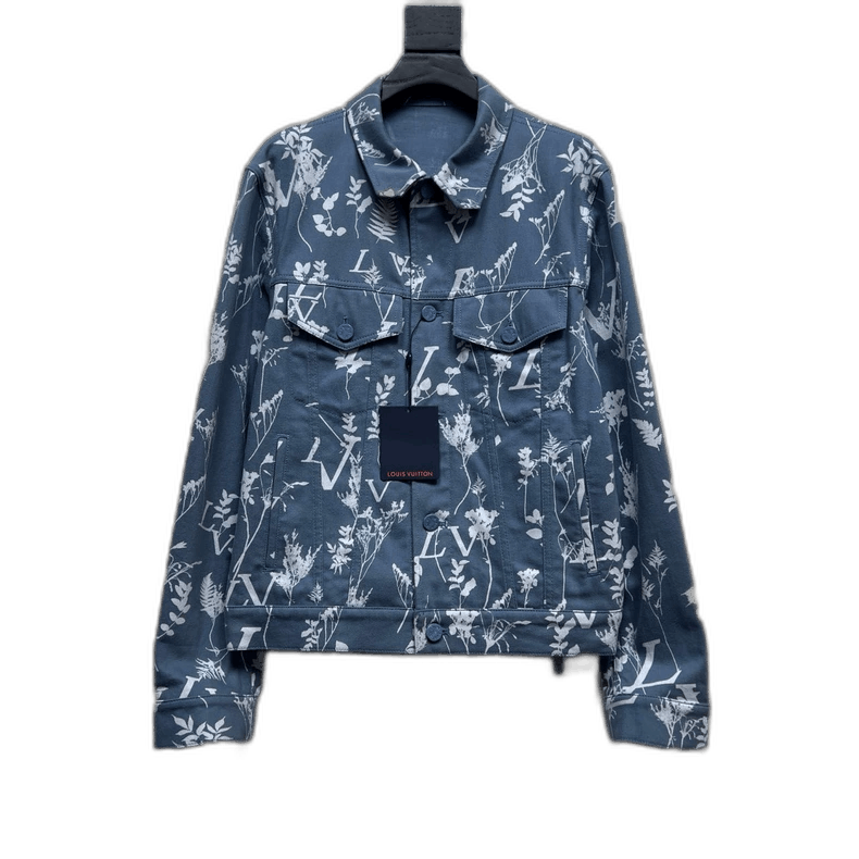 Louis Vuitton Louis Vuitton Floral Print Denim Jacket Size US L / EU 52-54 / 3 - 1 Thumbnail
