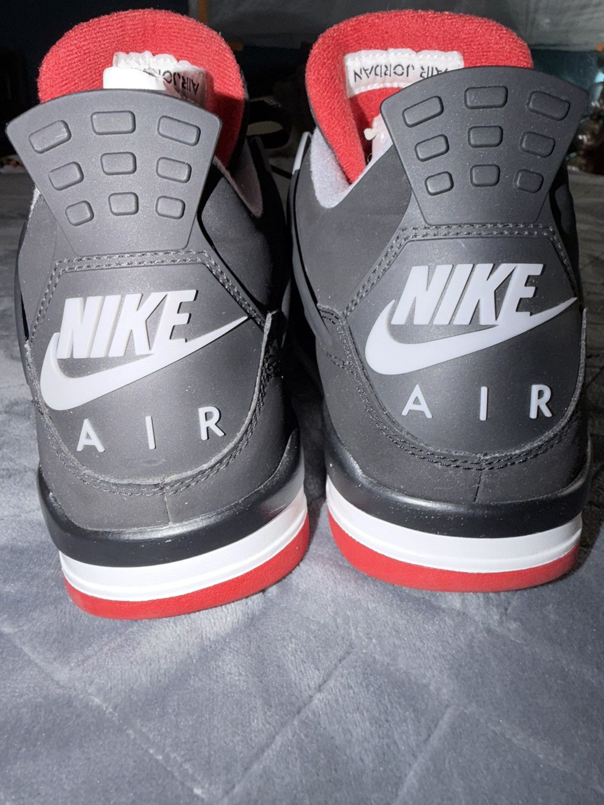 Nike air jordan 4 bred Size US 10 / EU 43 - 2 Thumbnail