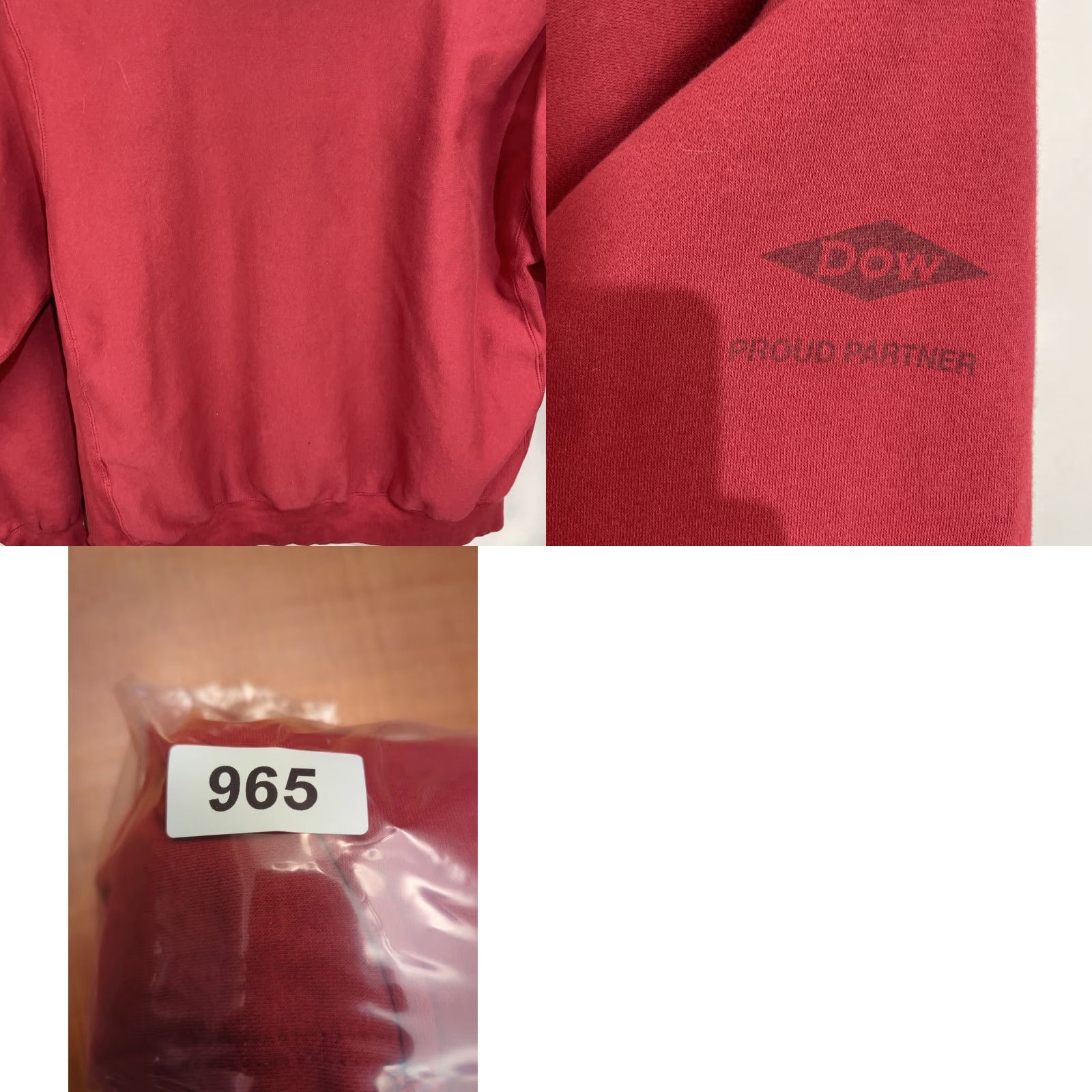 Logo 7 VINTAGE MV SPORT PRO WEAVE USA OLYMPIC Logo Red Pullover Hooded Sweatshirt XL Men Size US XL / EU 56 / 4 - 10 Thumbnail