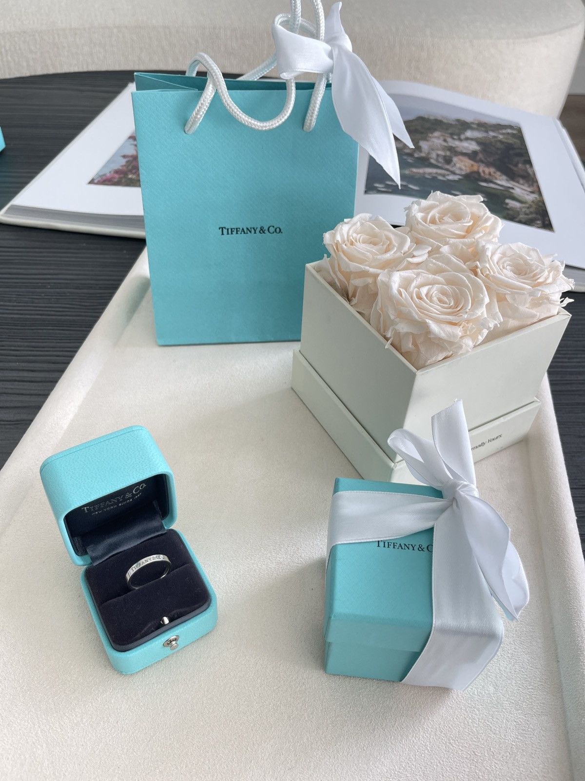Tiffany & Co. Tiffany & Co. Band Ring in Platinum Diamond 5.5 NEW $2400 Size ONE SIZE - 2 Thumbnail