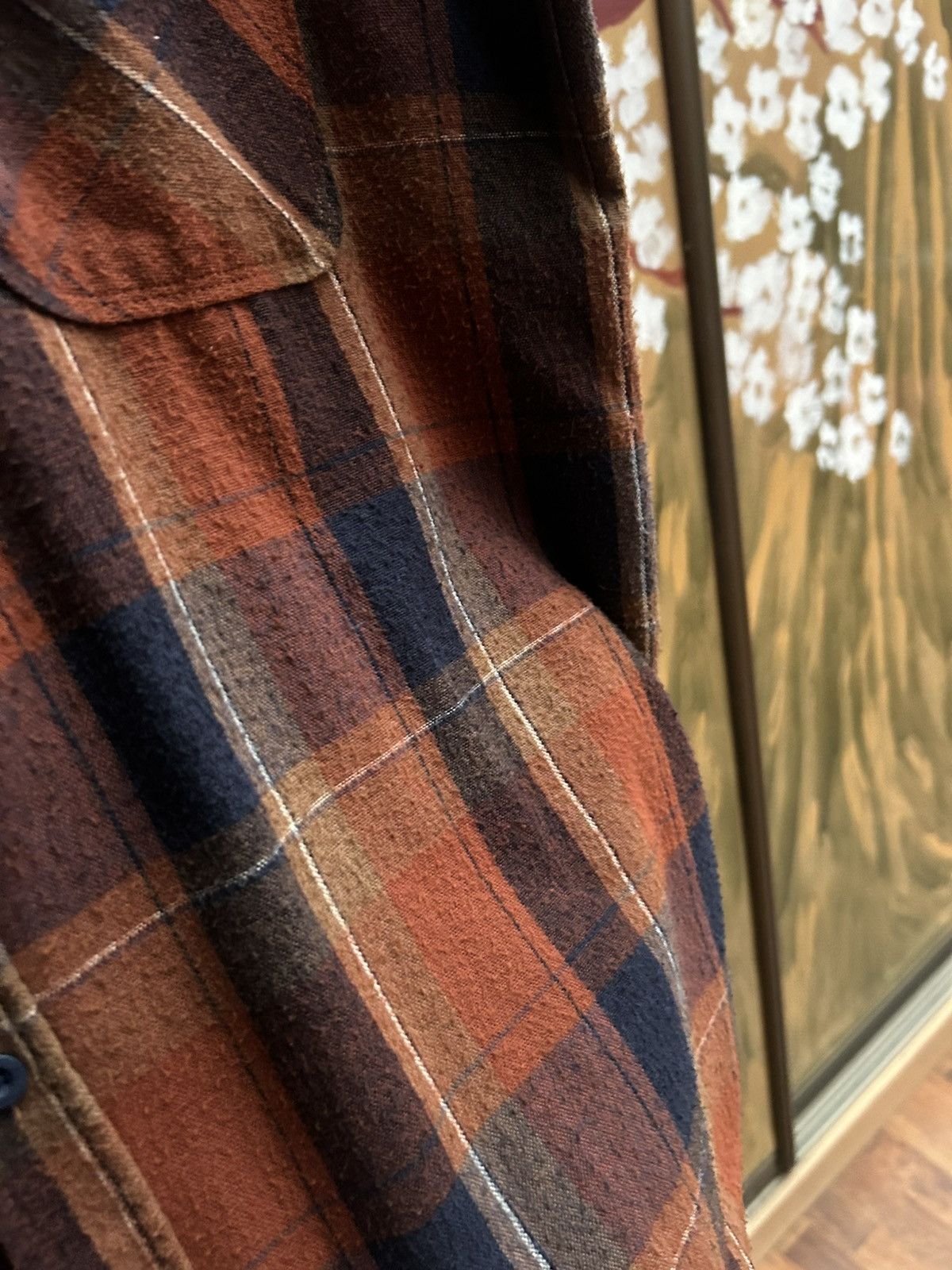 Brixton Brixton Bowery Flannel Long Sleeve Shirt Size US L / EU 52-54 / 3 - 6 Thumbnail