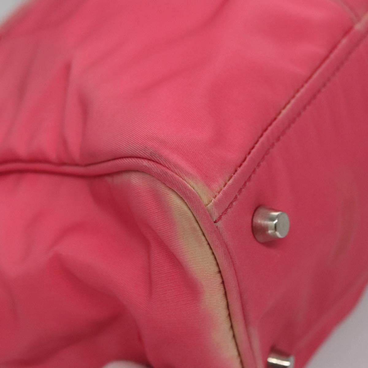 Prada PRADA Tote Bag Nylon Pink Size ONE SIZE - 9 Thumbnail