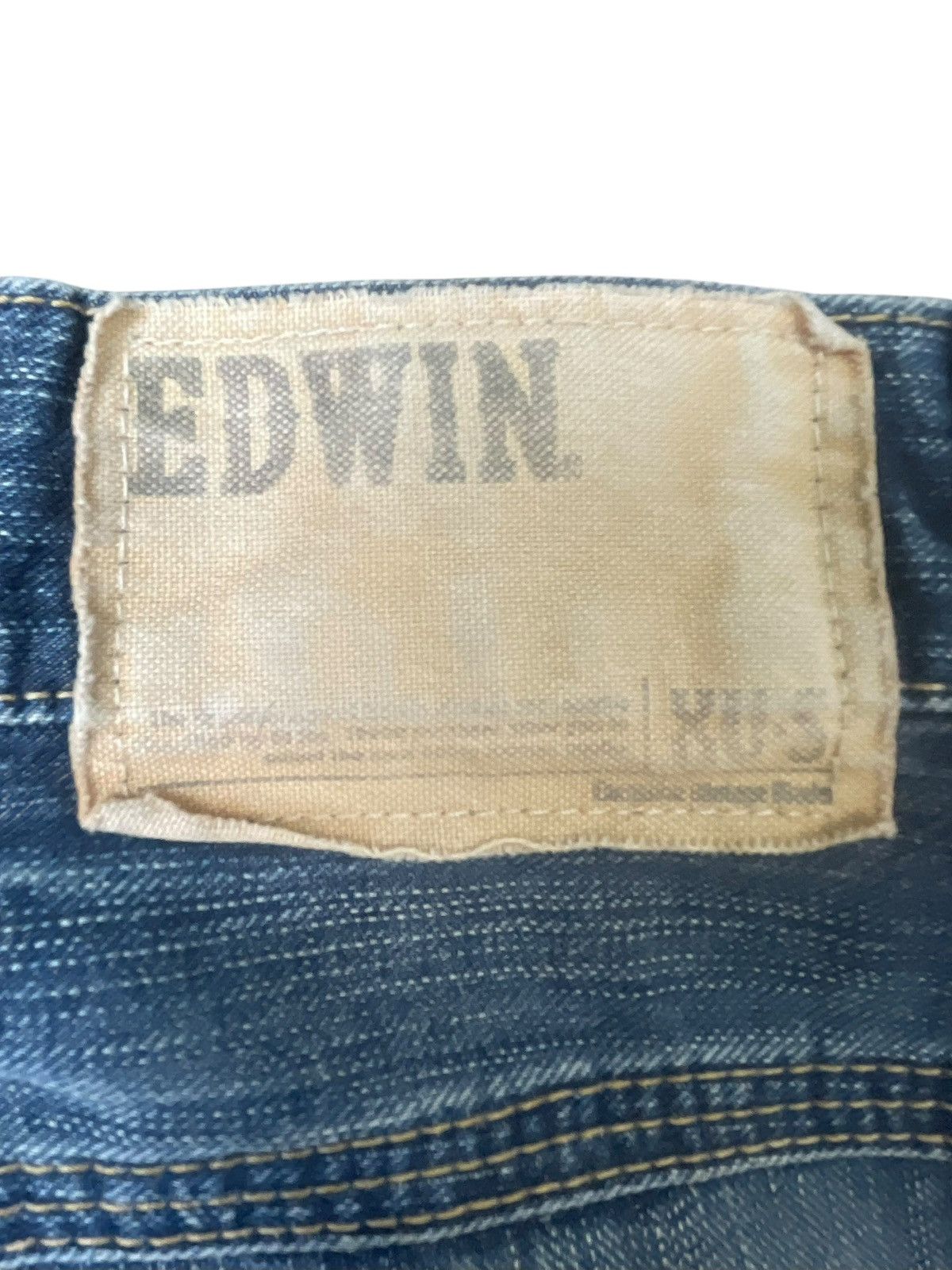 Edwin Vintage Edwin XU-S Straight Cut Jeans Streetwear Size US 28 / EU 44 - 4 Thumbnail
