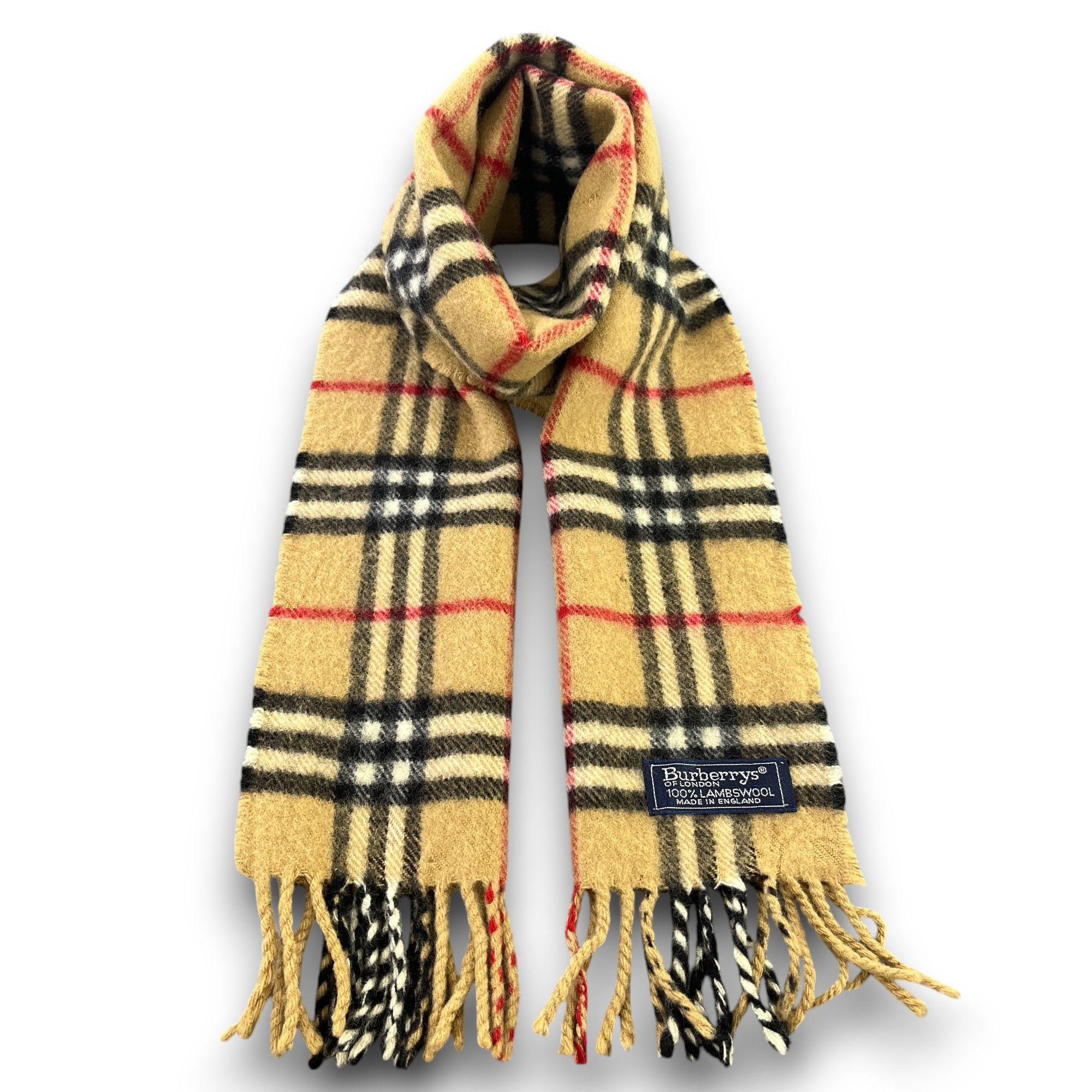 Burberry Vintage Burberry Scarf / Muffler / Neckwear T743 Size ONE SIZE - 1 Thumbnail