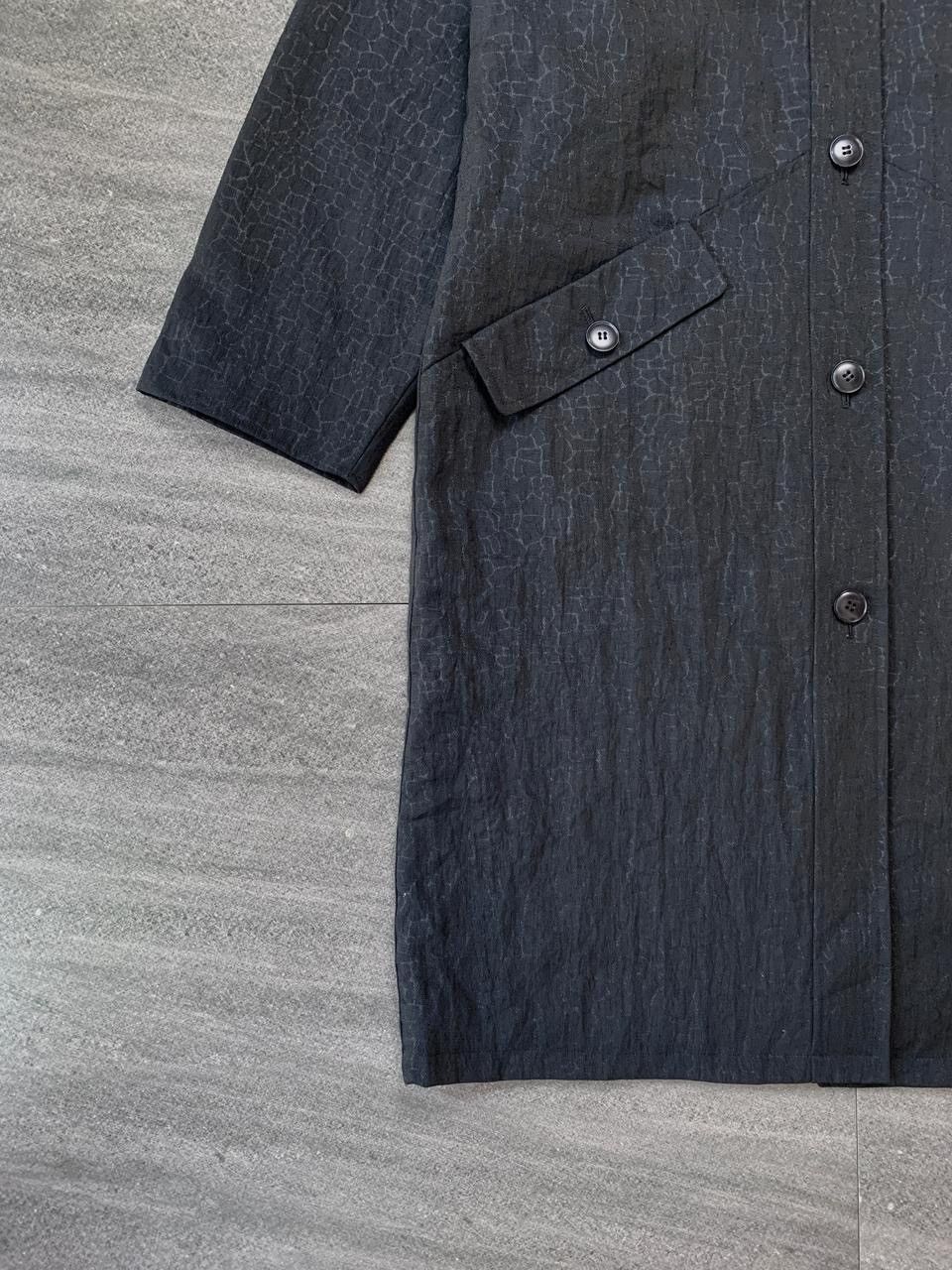 Yohji Yamamoto FREE TAX! AAR Textured Long Blazer Jacket - Medium Size US M / EU 48-50 / 2 - 3 Thumbnail