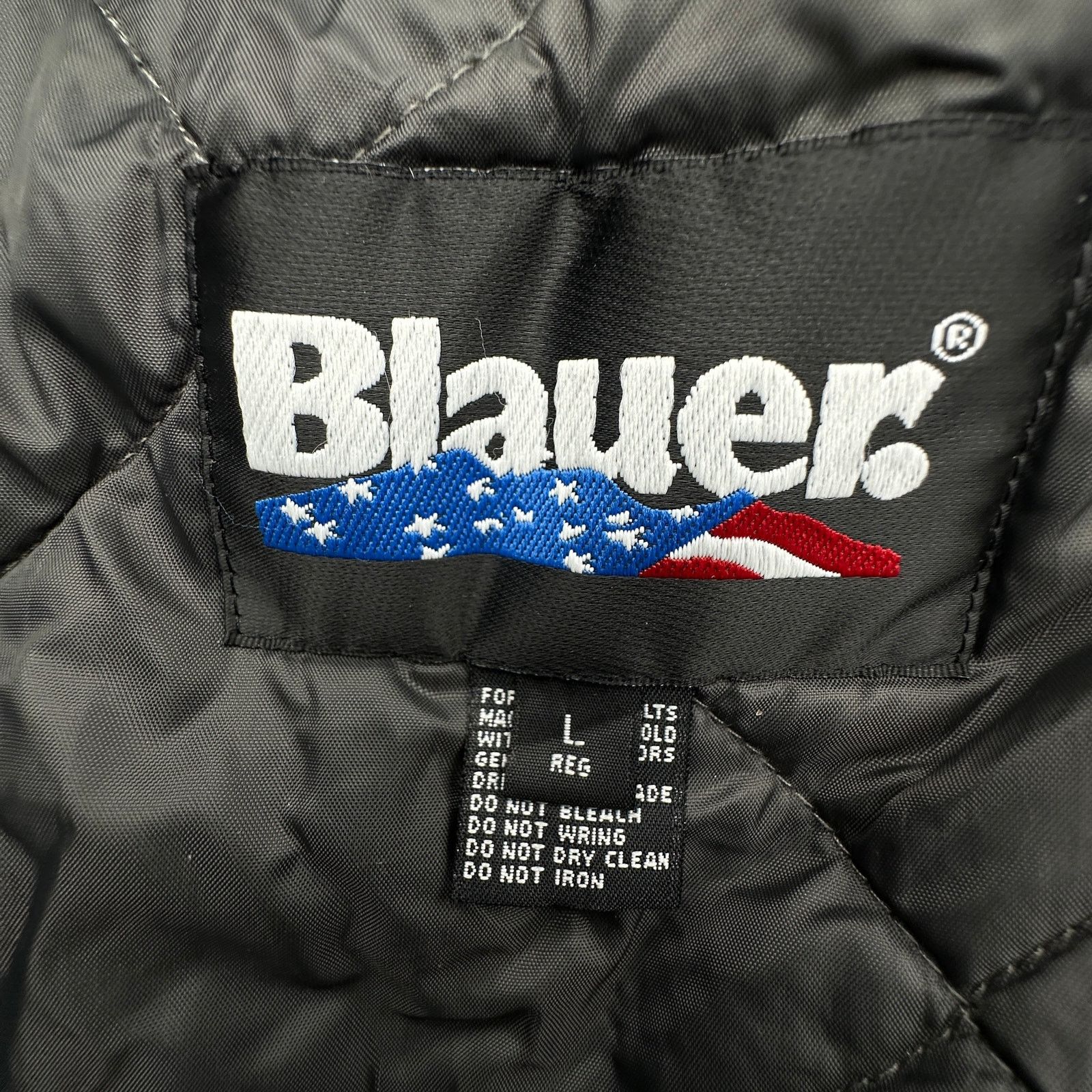 Other Blauer Tactical Nylon Bomber Jacket Medium Black Zip Liner Size US L / EU 52-54 / 3 - 2 Thumbnail