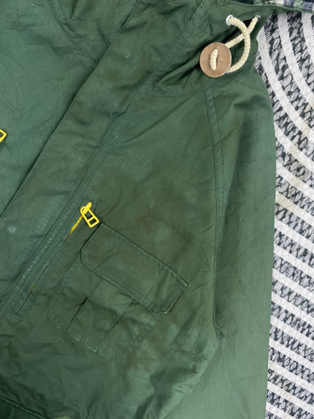 The Duffer of St.George Vtg The Duffer Of St.George Green Checked Lining Jacket Size US L / EU 52-54 / 3 - 7 Thumbnail