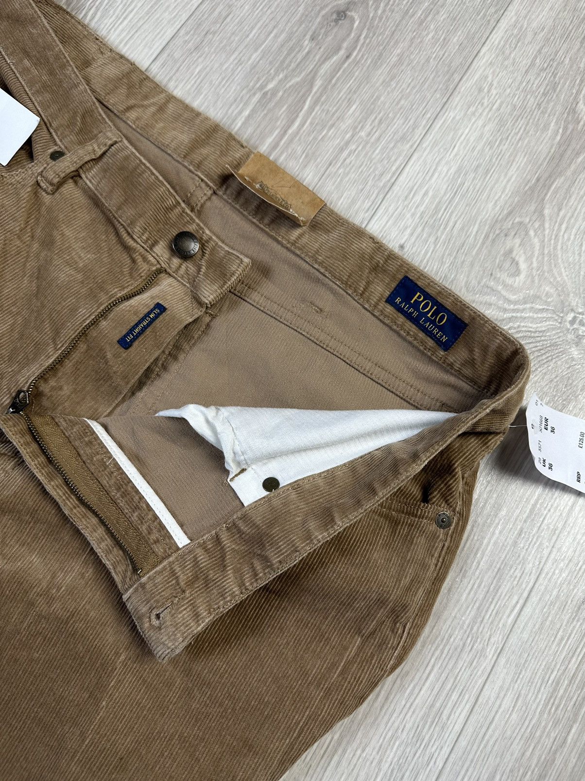 Polo Ralph Lauren Men’s Polo Ralph Lauren Velvet Pants Brown Corduroy Size 36 Size US 36 / EU 52 - 7 Thumbnail