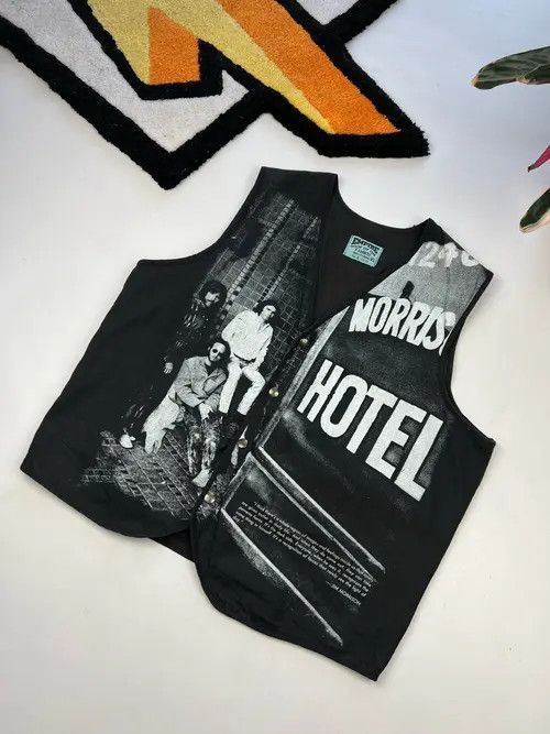 Other Vintage The Doors Jim Morrison Rare Band vest Y2k tank top Size US XL / EU 56 / 4 - 6 Thumbnail