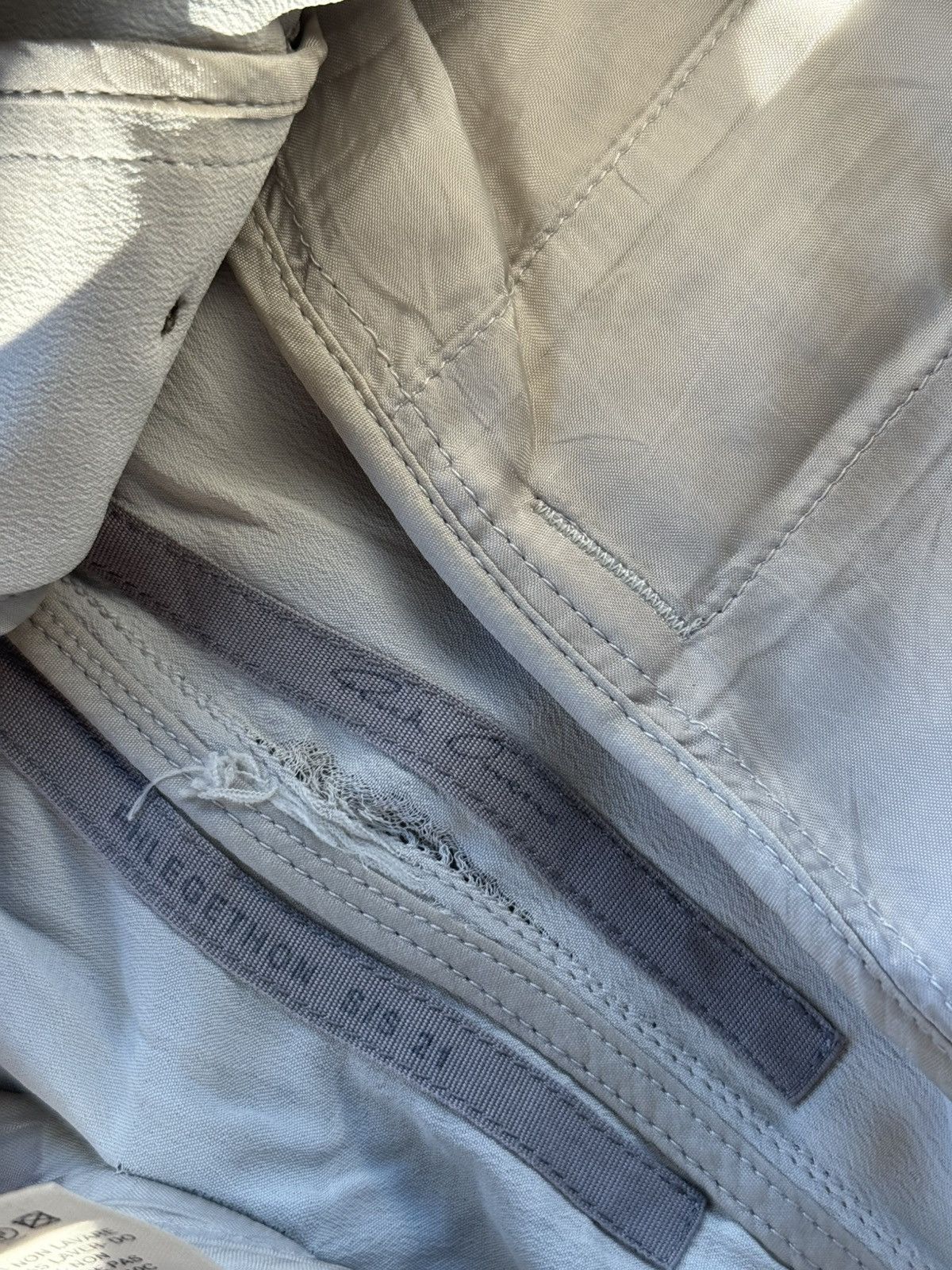 Rick Owens RICK OWENS WHITE PANTS S/S 21 Size US 30 / EU 46 - 5 Thumbnail