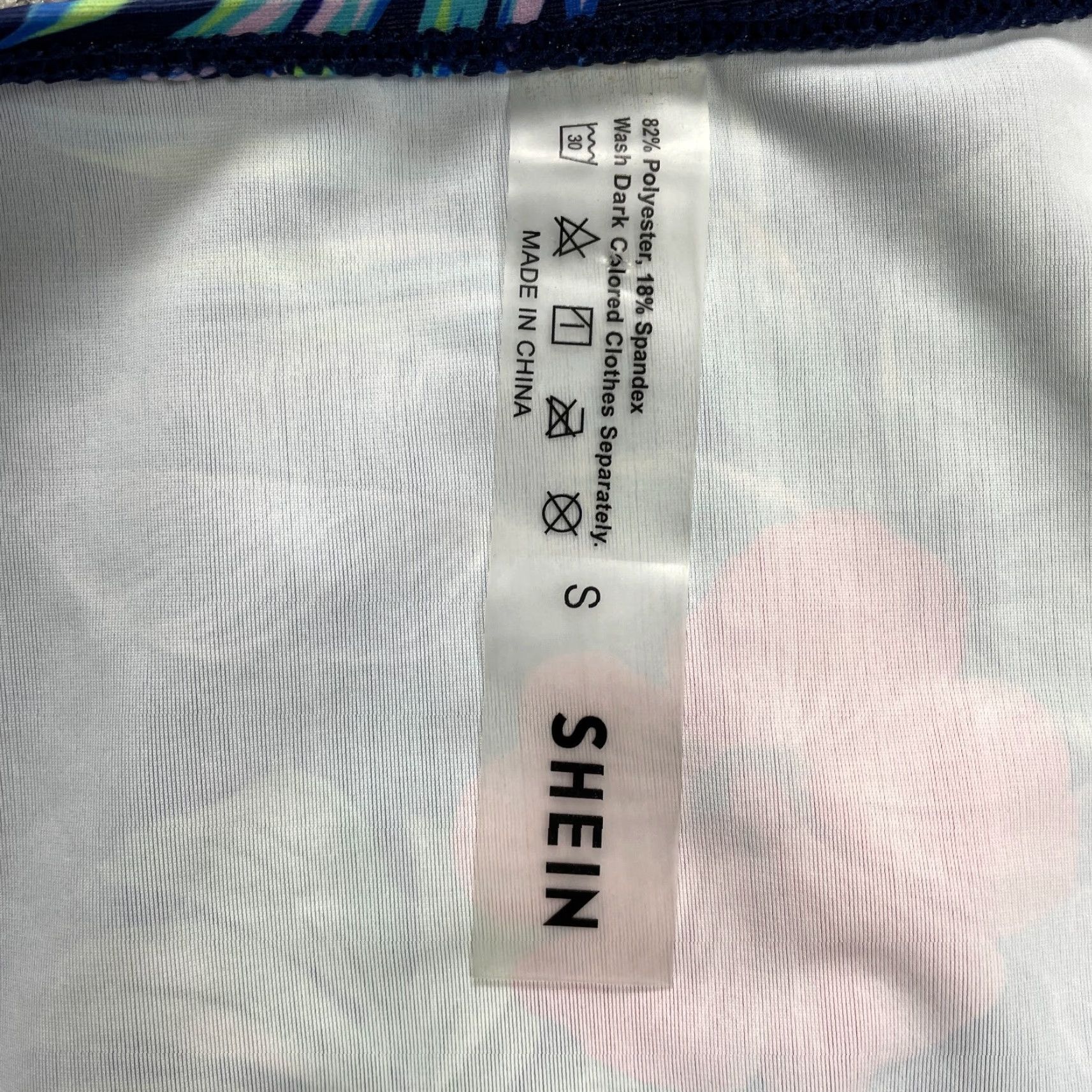 Shein SheIn Bikini Bottom Womens Small Multicolor Floral Mid Rise Summer Beach Pool Size 28" / US 6 / IT 42 - 3 Thumbnail