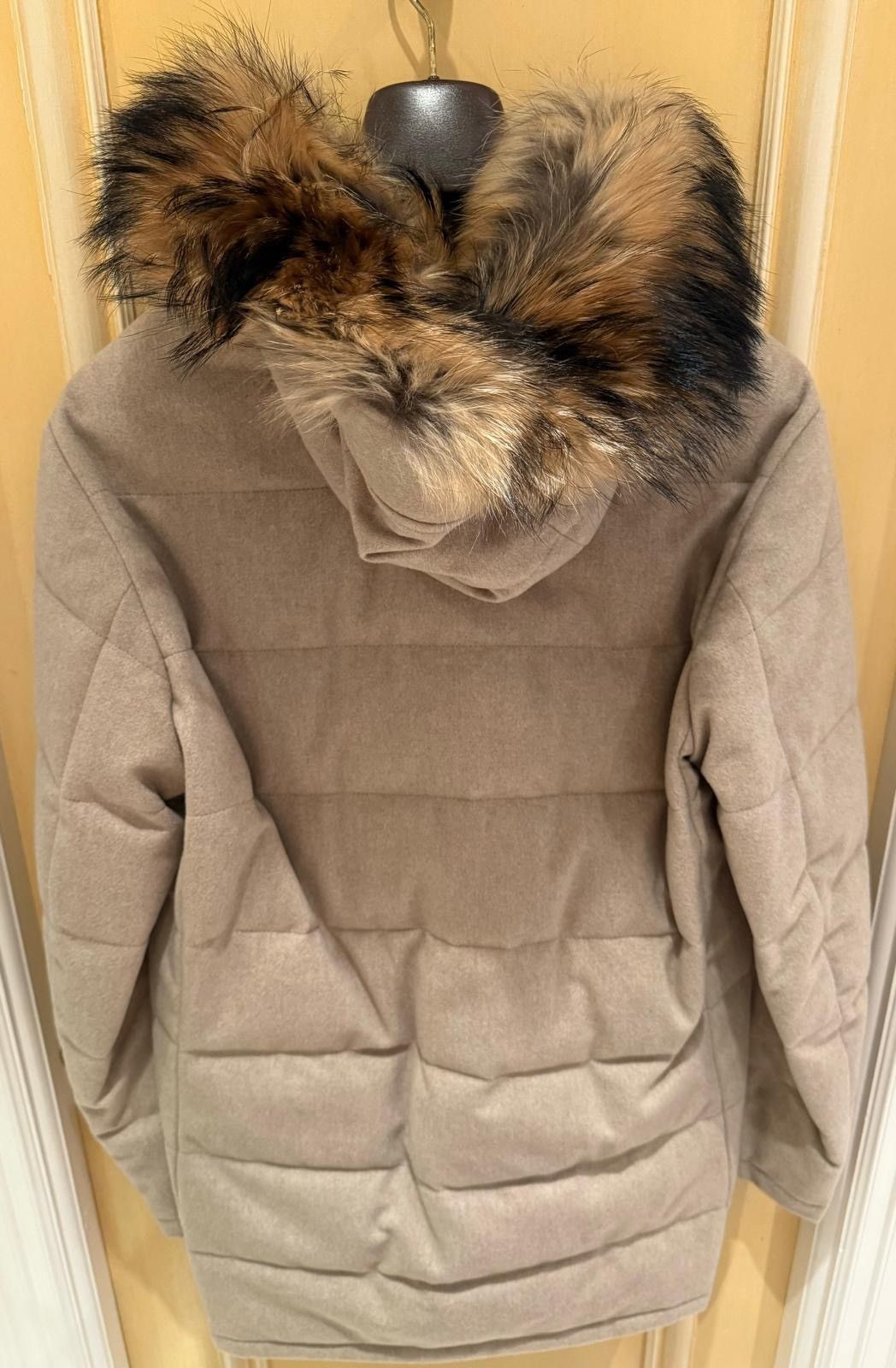 Loro Piana Loro Piana cashmere and fur parka jacket Size US M / EU 48-50 / 2 - 2 Thumbnail