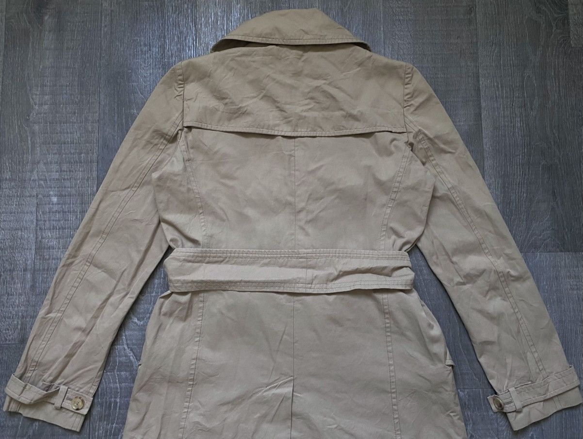 Givenchy Womens Givenchy Paris Beige Trench Coat Jacket Double Breast Size M / US 6-8 / IT 42-44 - 22 Thumbnail