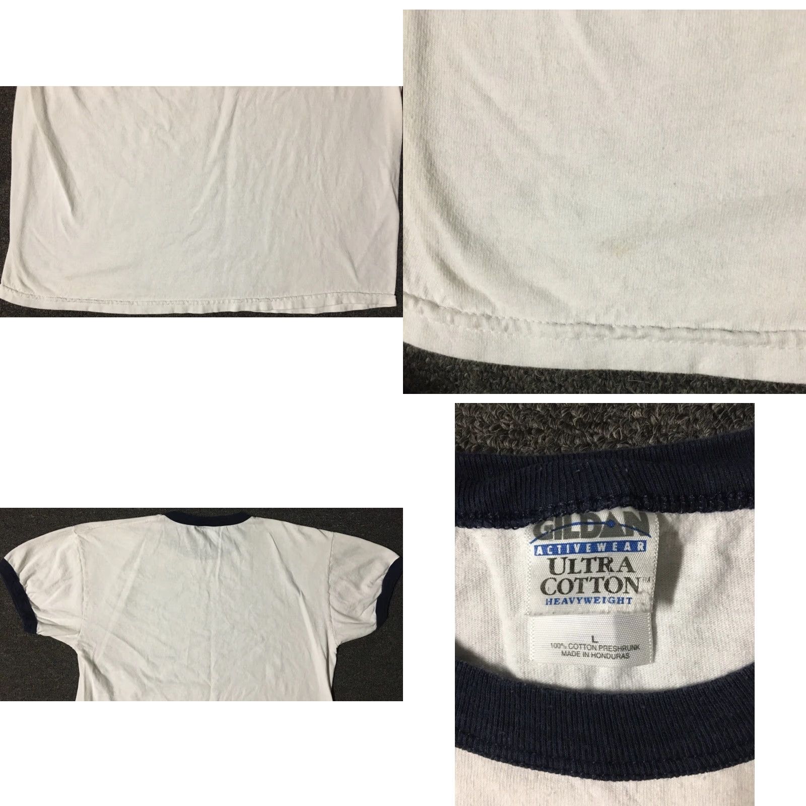 Apple VINTAGE Intel Shirt S White Grunge 90s Distressed Promo Ringer Crew Neck Mens Size US S / EU 44-46 / 1 - 9 Thumbnail