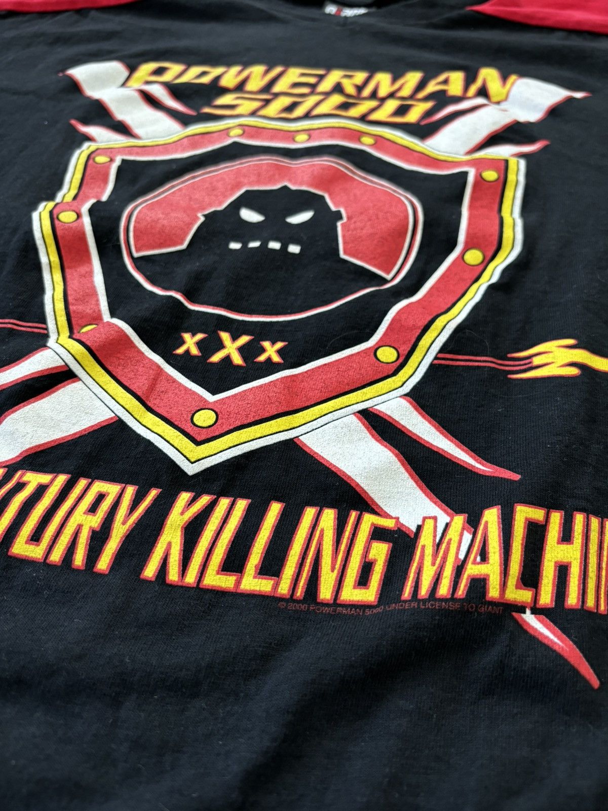 2000 \" POWERMAN 5000 \" バンドTシャツ 2000年ロブゾンビ弟バンドPOWERMAN5000ビンテージツアーTシャツ