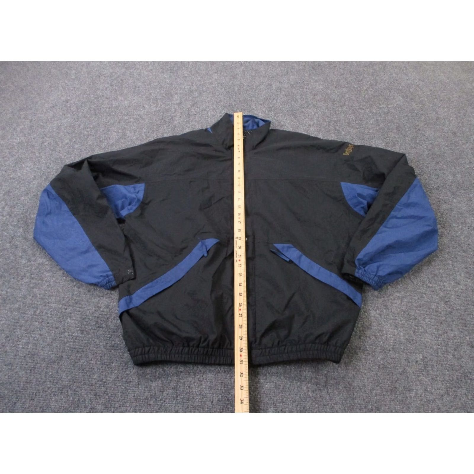 Footjoy Footjoy Golf Jacket Mens L Black Blue Dryjoys Waterproof Performance Rain Vest Size US L / EU 52-54 / 3 - 3 Thumbnail