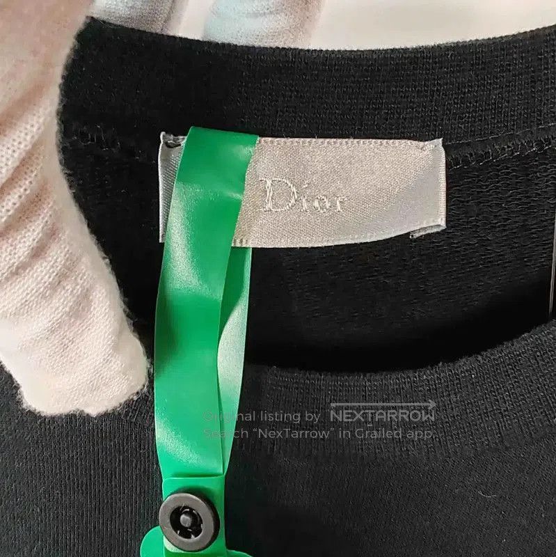 Dior Dior Black Cotton Men's T-Shirt . Size US S / EU 44-46 / 1 - 3 Thumbnail