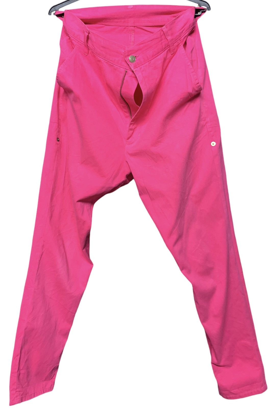 Issey Miyake × mercibeaucoup Hot pink hip hop pants mercibeaucoup Size 31" - 12 Thumbnail