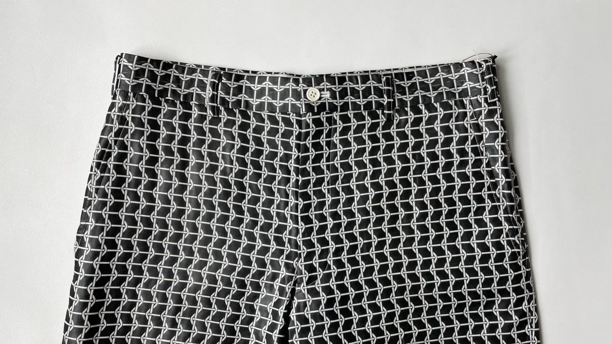Comme des Garcons S/S 12 ‘Chain Patterned’ Nylon Shorts Size US 32 / EU 48 - 2 Thumbnail