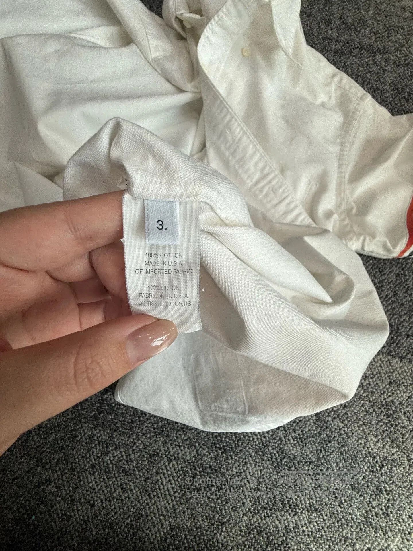 Thom Browne Thom Browne White Long. Size US L / EU 52-54 / 3 - 4 Thumbnail