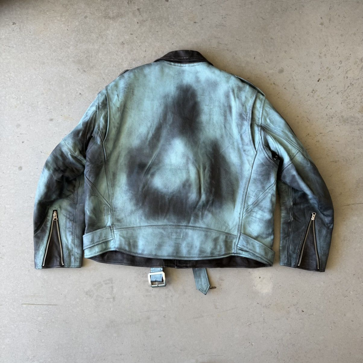 Blackmeans × Supreme Supreme x Blackmeans Painted Leather Jacket Size US M / EU 48-50 / 2 - 4 Thumbnail