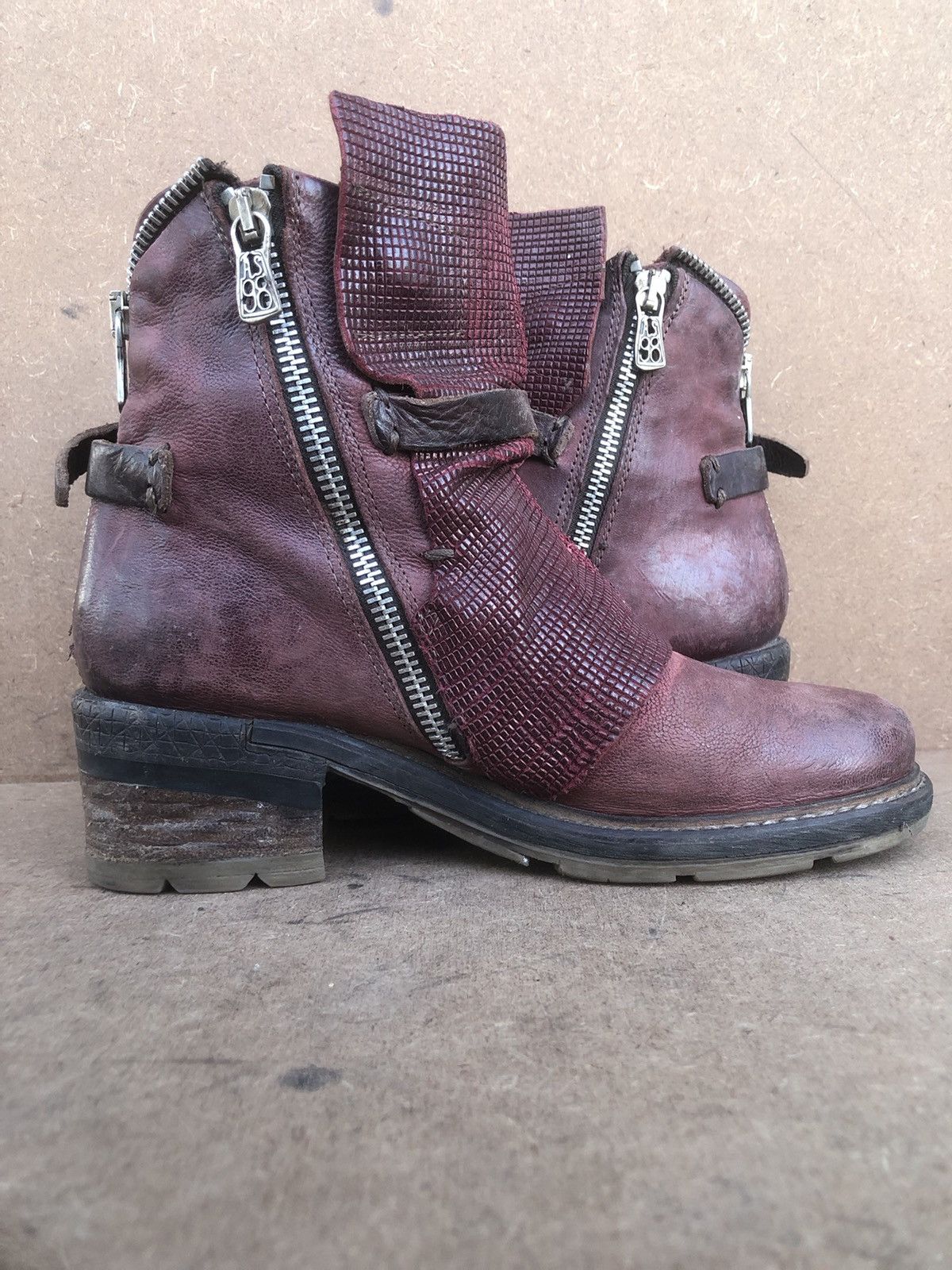 A.S.98 A.S 98 Calfskin Leather Women’s Boots Size 36 Size US 6 / IT 36 - 5 Thumbnail