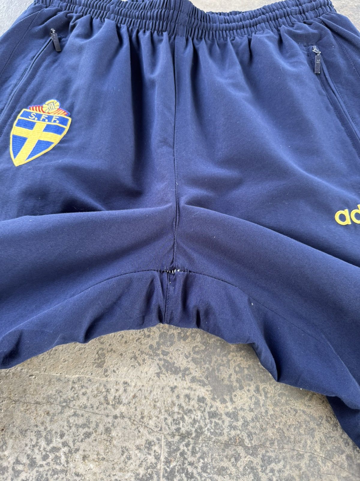Adidas Vintage adidas Sweden Sverige track Pants Size US 30 / EU 46 - 5 Thumbnail