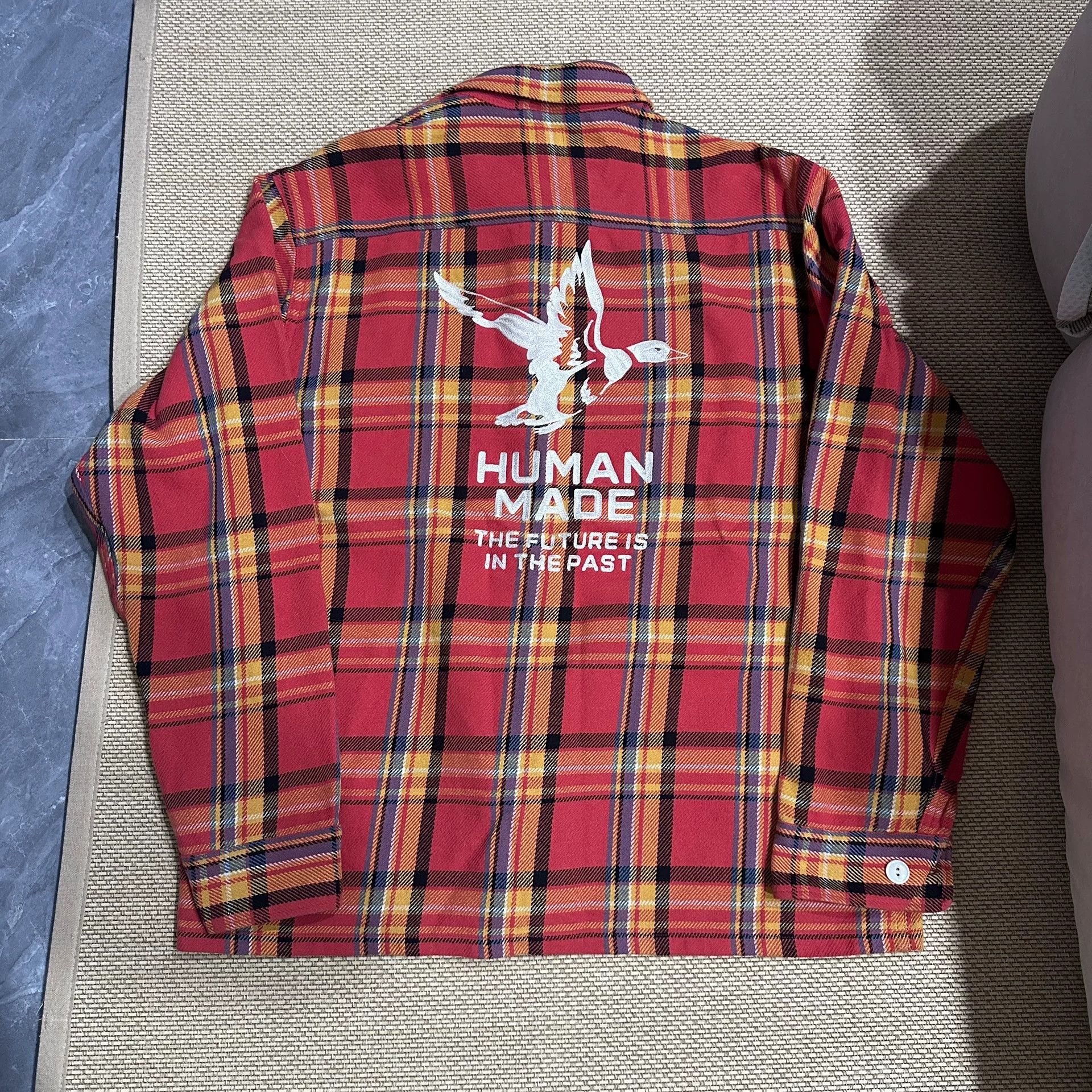 Human Made Human Made Checked Duck Shirt Jacket Size US XXL / EU 58 / 5 - 1 Thumbnail
