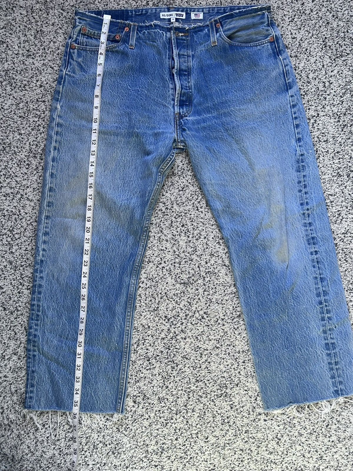 vintage 80s Levi re/done jeans