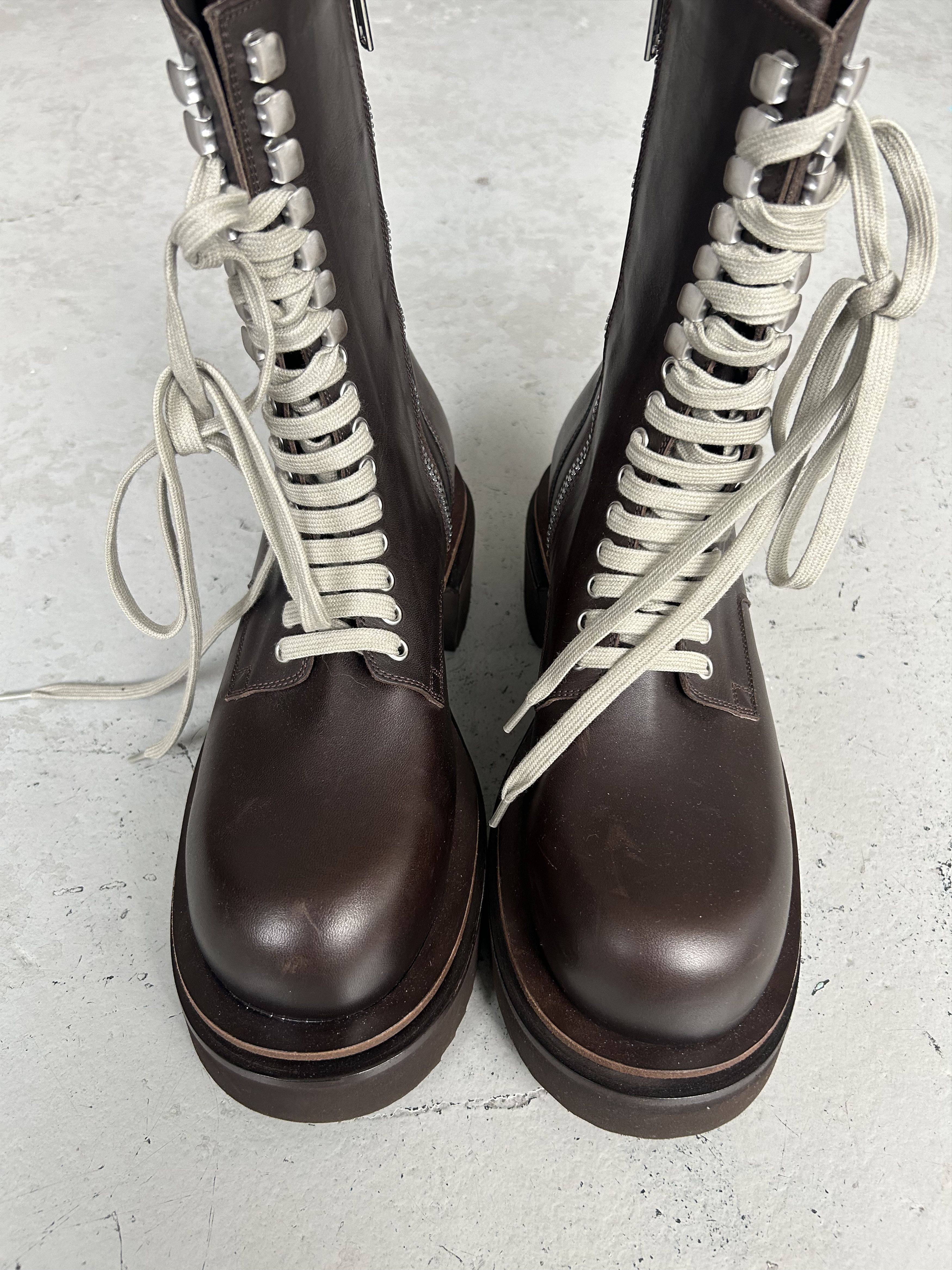 Rick Owens Rick Owens Lace Up Brown Bogan Size US 8 / EU 41 - 3 Thumbnail