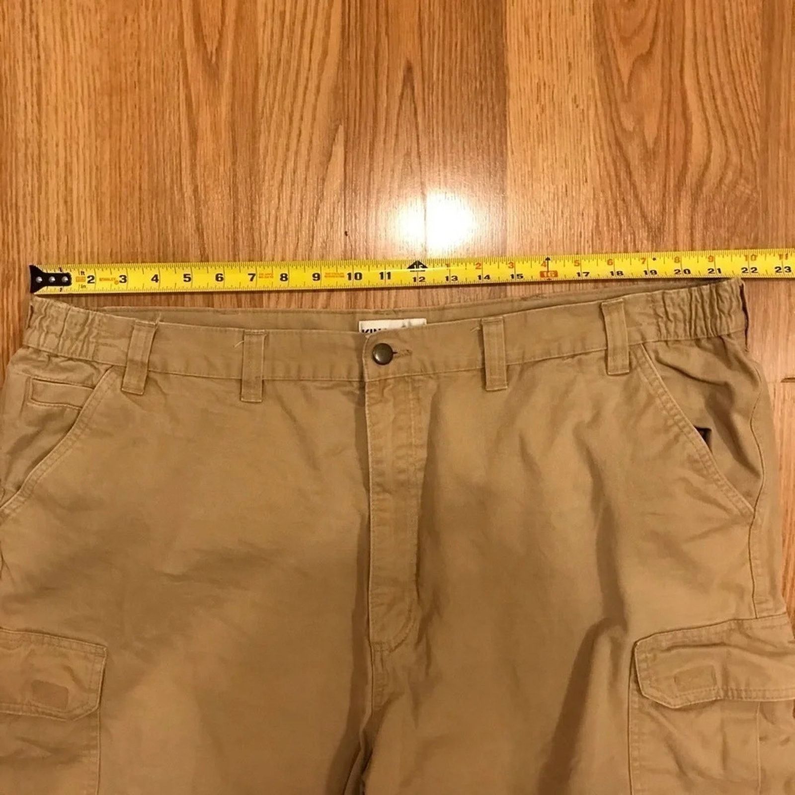 Other KingSize Khaki Cargo Shorts Pockets Men’s 46 Size US 44 / EU 60 - 6 Thumbnail