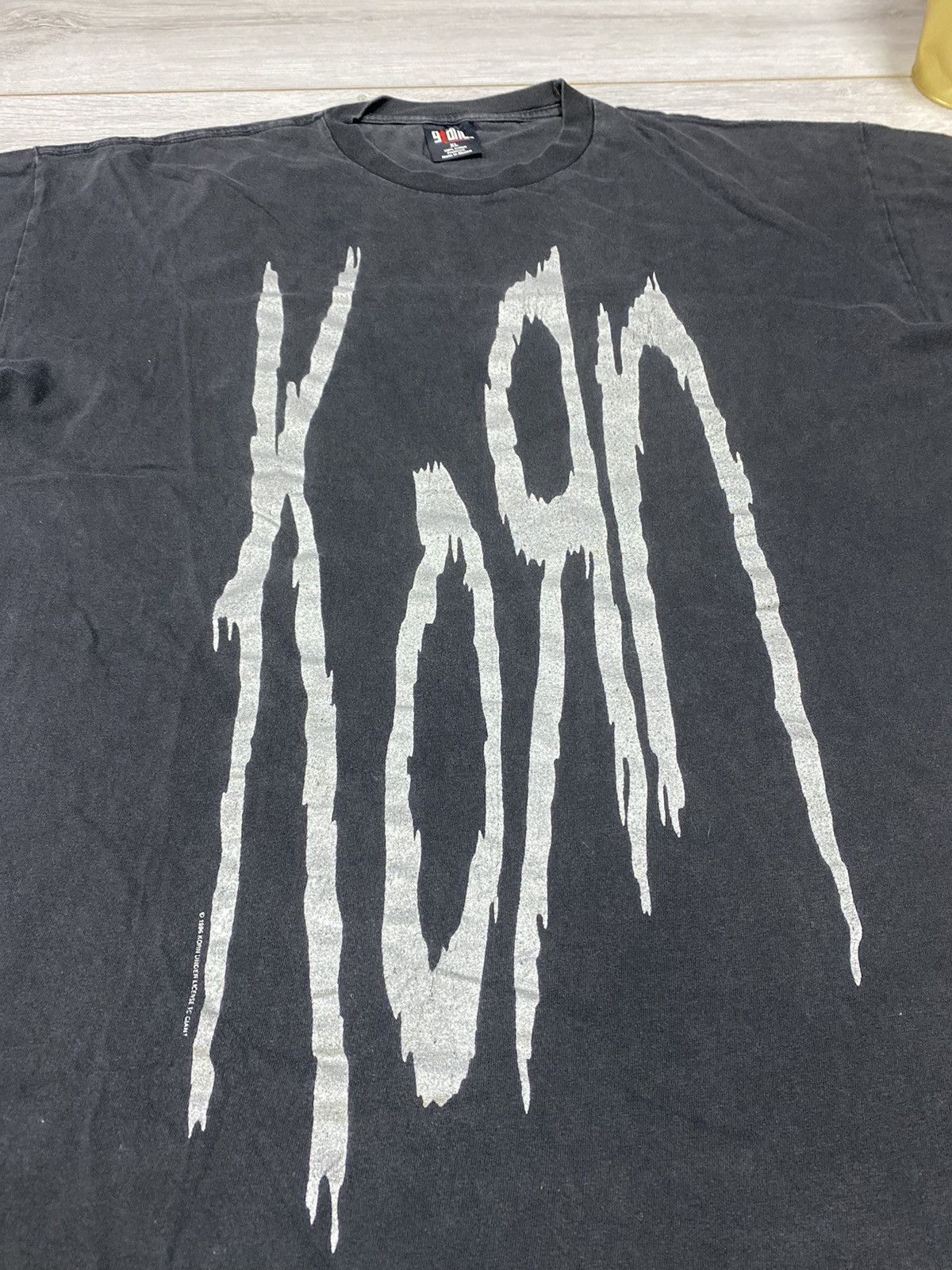 Band Tees Vintage Korn 1996 Band Shirt Life is Peachy Size US XL / EU 56 / 4 - 4 Thumbnail