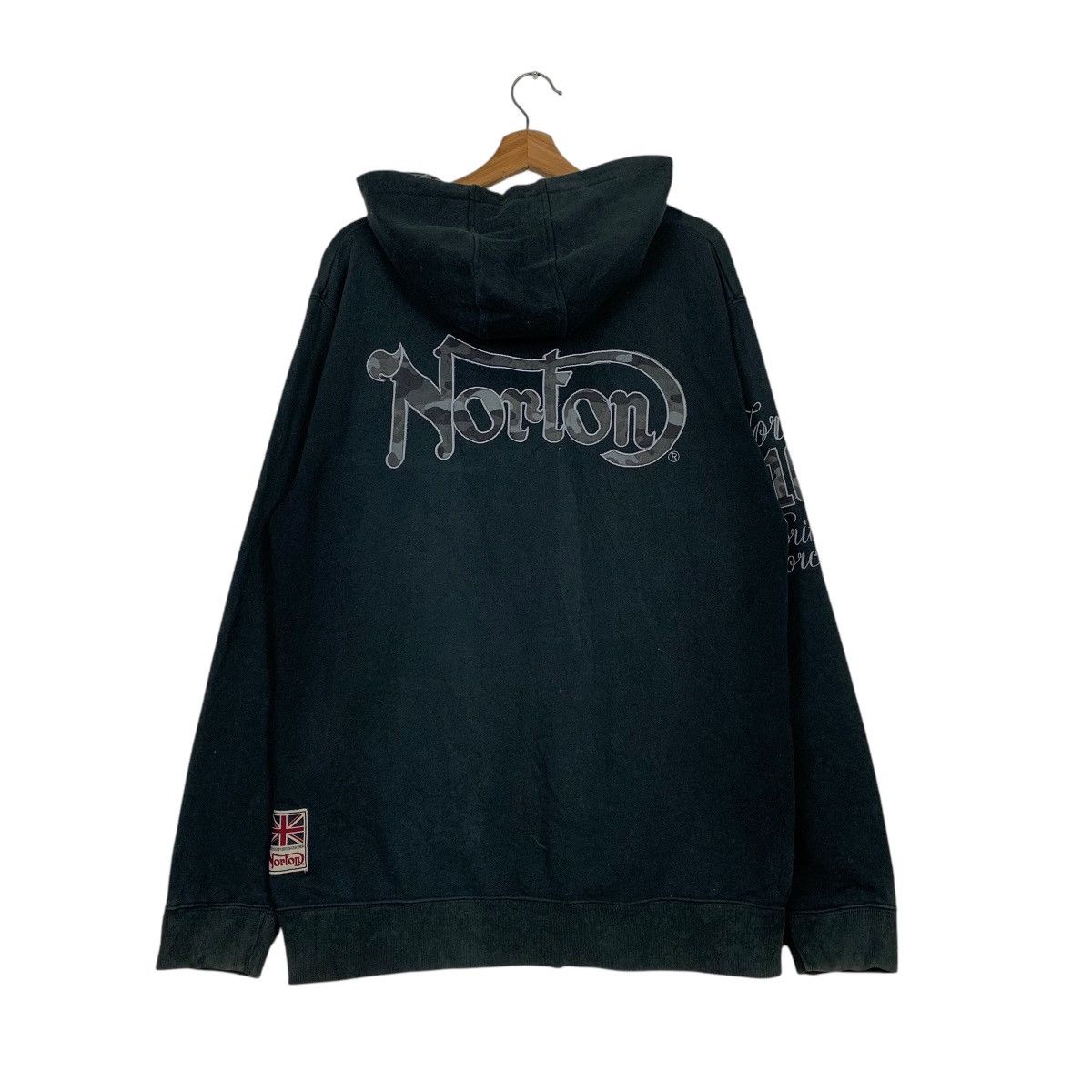 Norton Norton England Zipper Hoodie Size US XXL / EU 58 / 5 - 7 Thumbnail