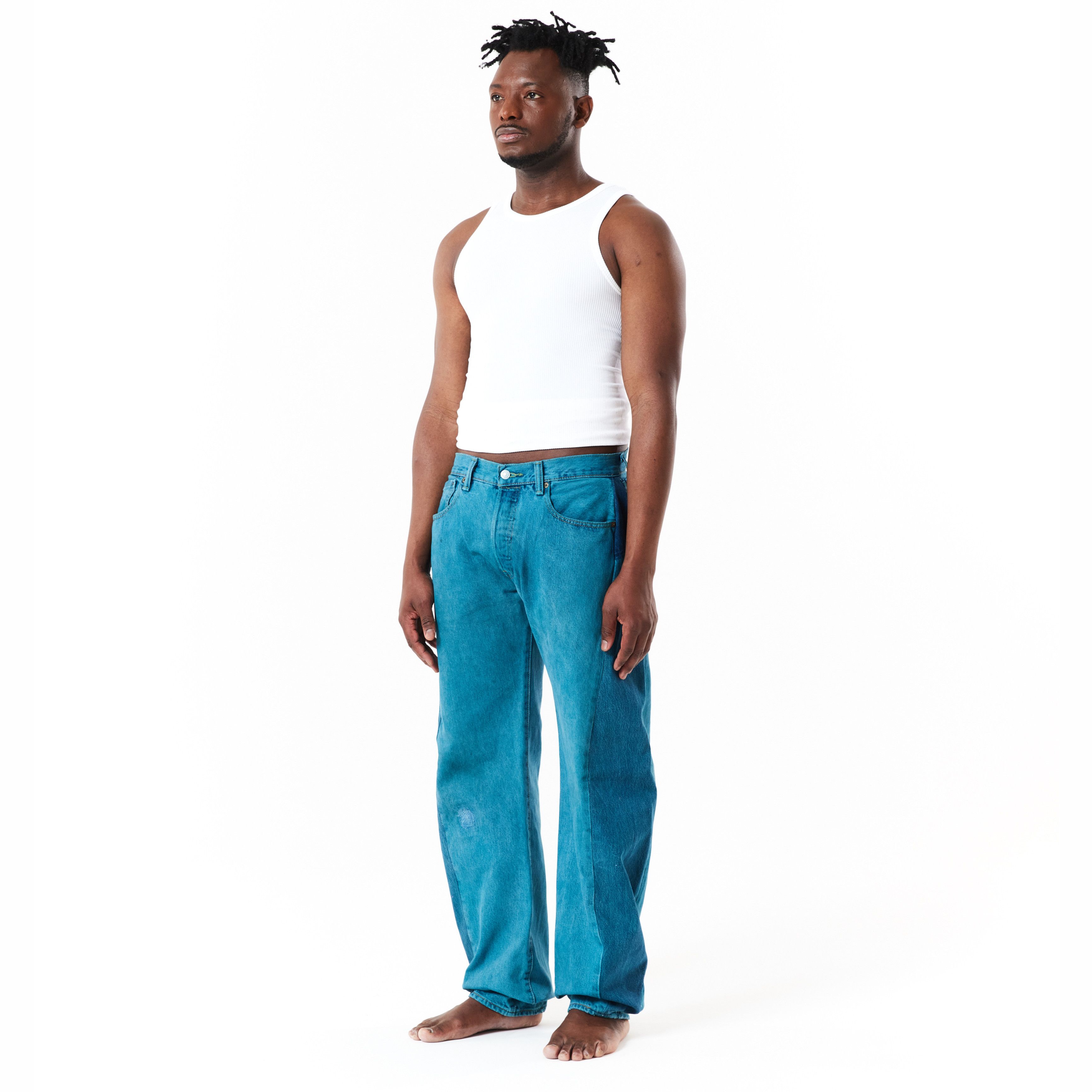 Japanese Brand × Levi's × Vintage REPEAT PLUS 002 DIrty Blue 32 size (RP002B3201) Size US 32 / EU 48 - 7 Thumbnail