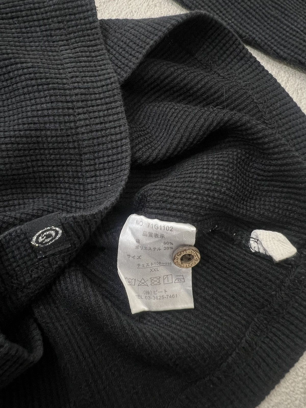 Number (N)ine 2000s Gotcha Hysteric Embroidery Poem Thermal y2k Lgb Ifsix Size US L / EU 52-54 / 3 - 9 Thumbnail