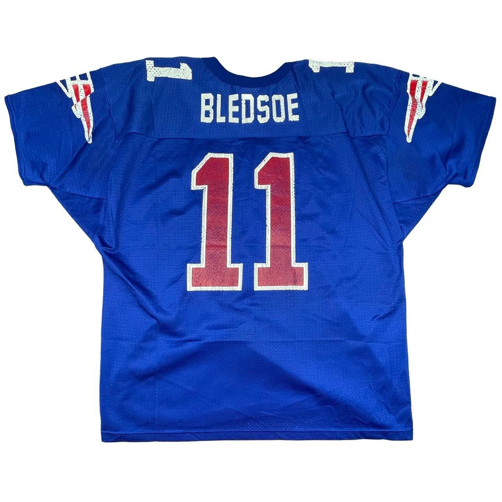 Wilson Vintage 90s drew bledsoe patriots Wilson Jersey XXL Usa made Size US XXL / EU 58 / 5 - 1 Thumbnail
