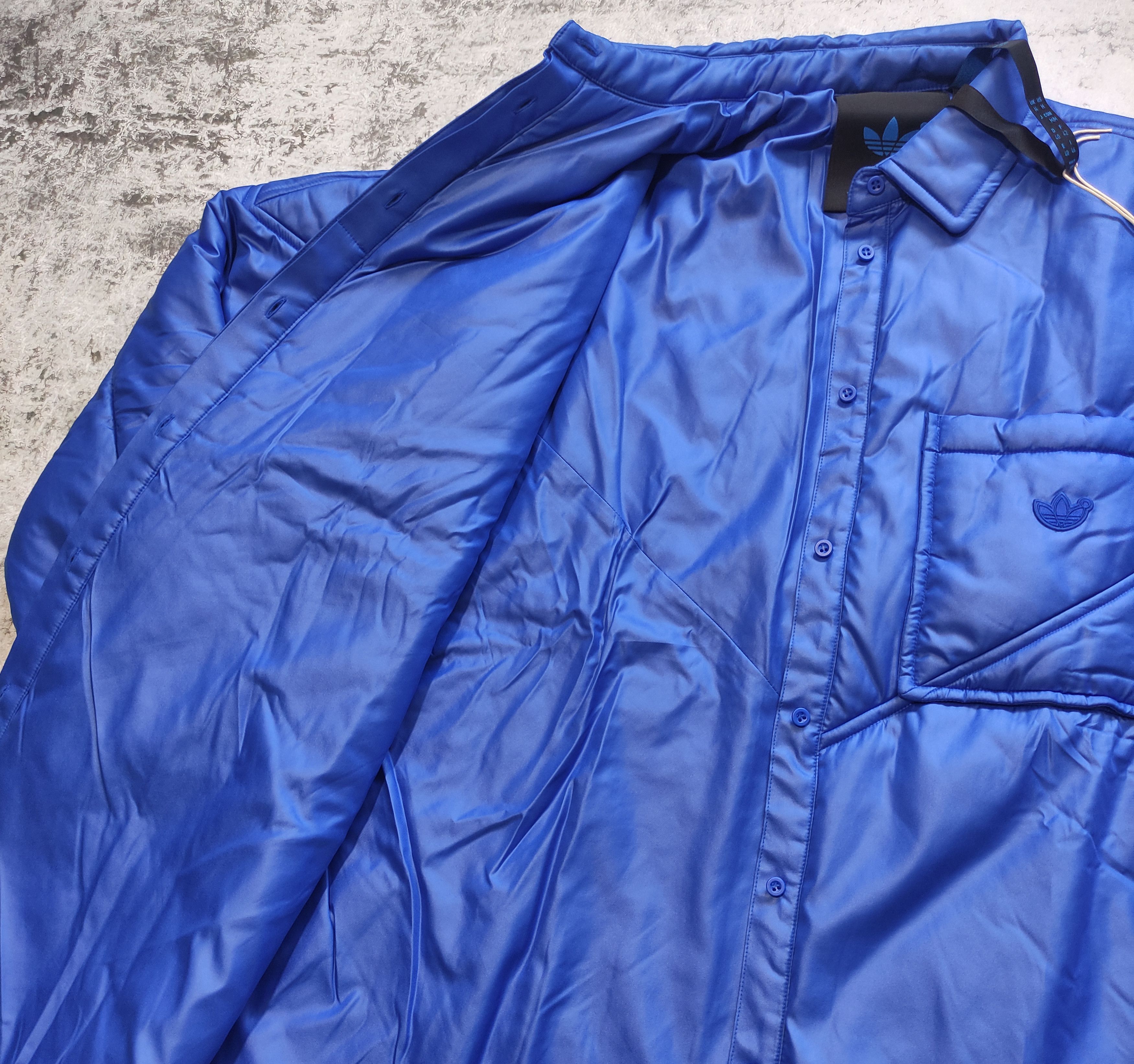 Adidas ADIDAS BLUE VERSION PADDED SHIRT JACKET HK7257 UK 14 $300 Size L / US 10 / IT 46 - 6 Thumbnail