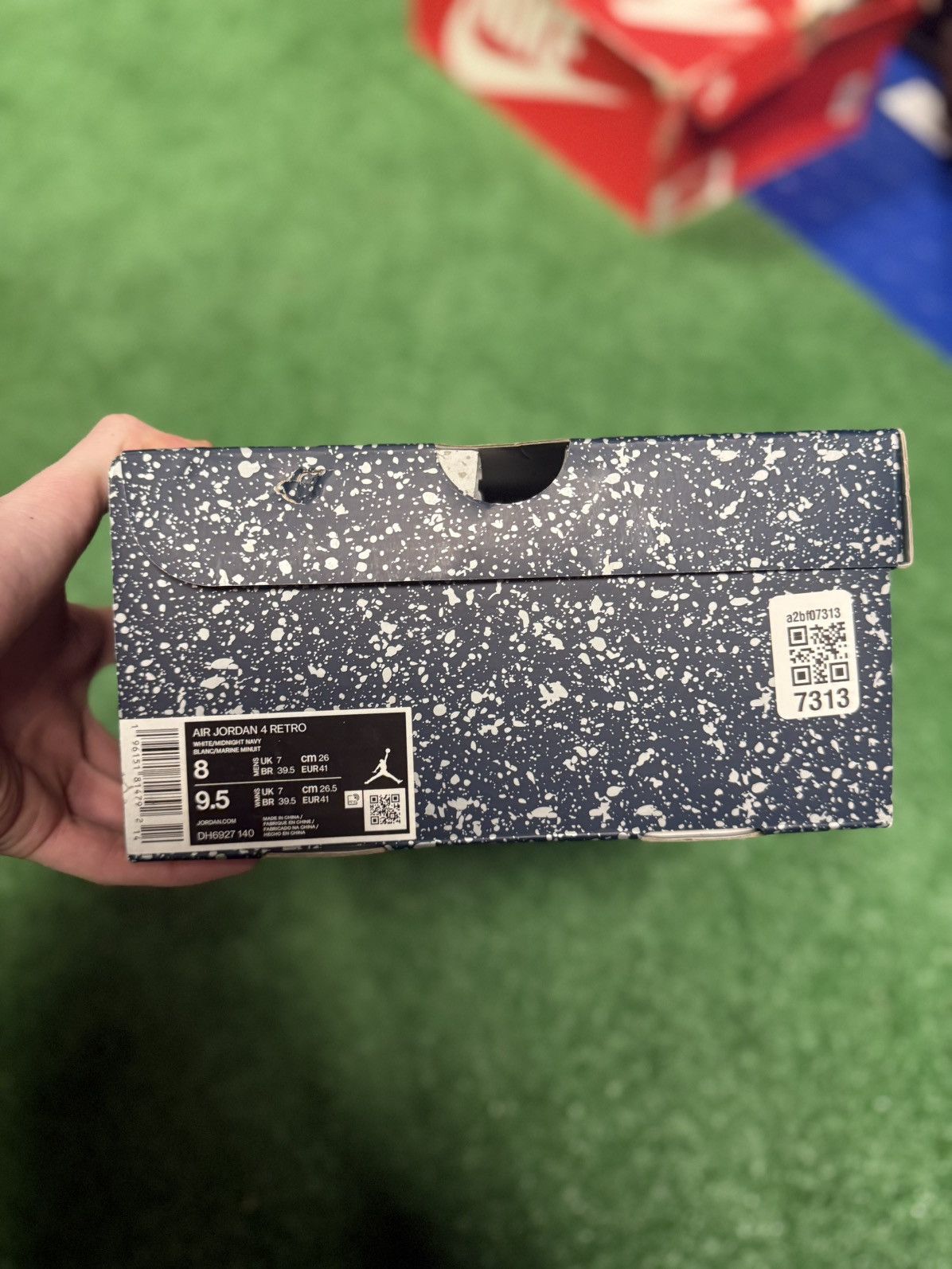Jordan Brand Jordan 4 midnight navy Size US 8 / EU 41 - 9 Thumbnail