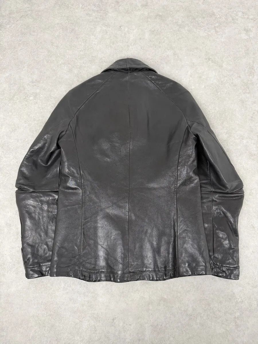 Carol Christian Poell Carol Christian Poell Black Scarstitched Horse Leather Jacket Size US S / EU 44-46 / 1 - 2 Thumbnail
