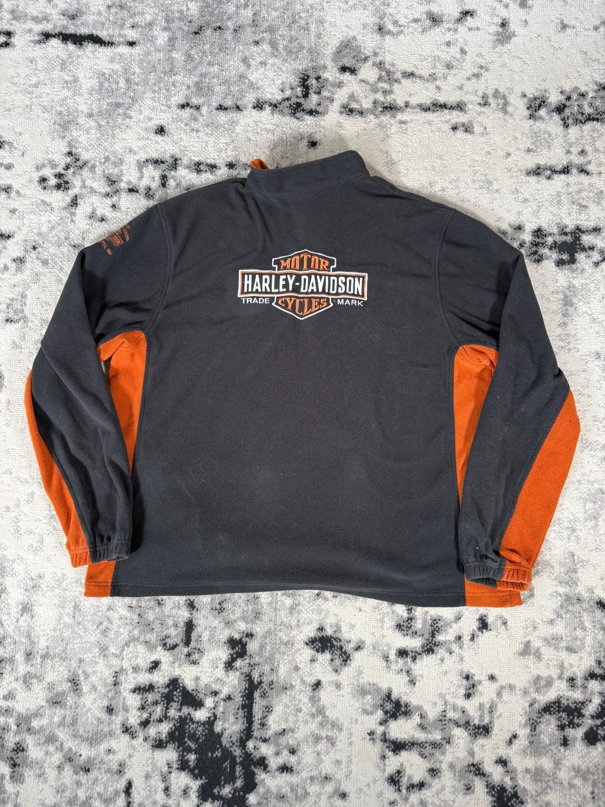 Harley Davidson Y2K Harley Davidson Full Zip Embroidered Fleece Vest Size US XXL / EU 58 / 5 - 2 Thumbnail
