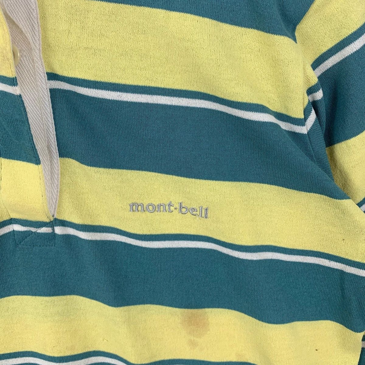 Montbell MONTBELL OUTDOOR Striped Design Studio Polo Rugby Tee Size US L / EU 52-54 / 3 - 6 Thumbnail