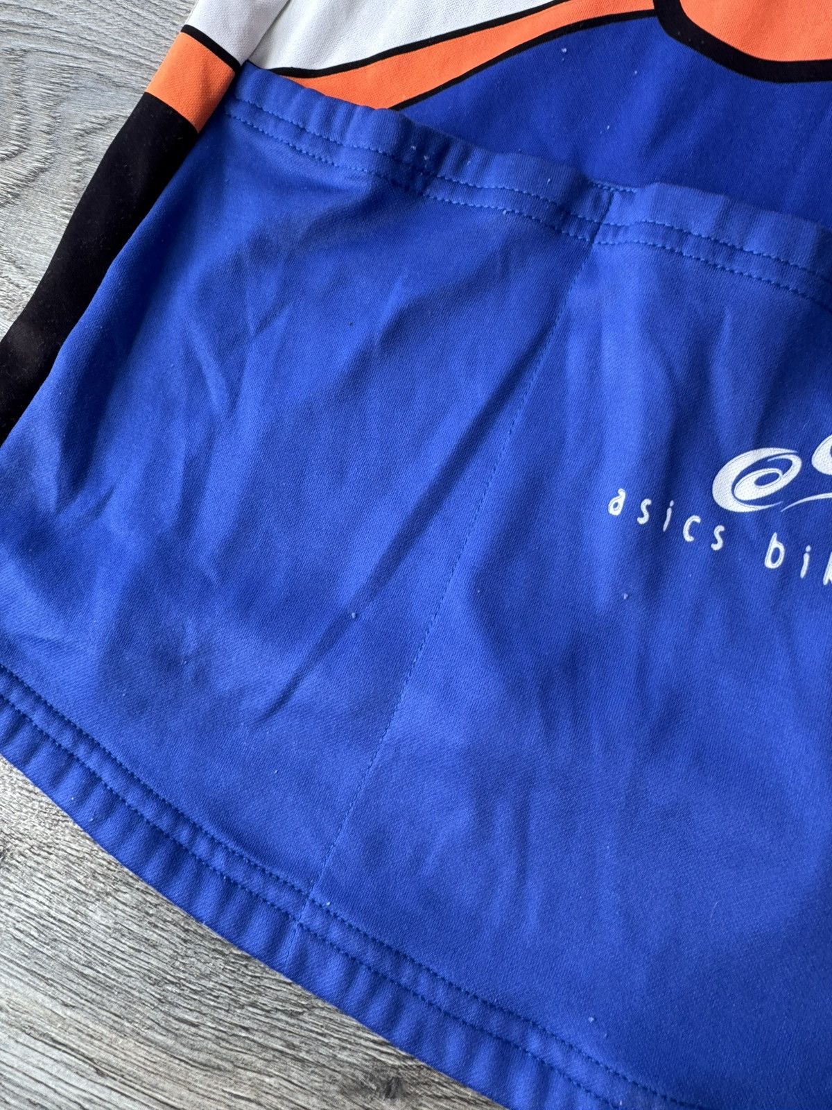 Asics Vintage 90s Asics Bike Team Official Cycling Jersey Size US M / EU 48-50 / 2 - 22 Thumbnail