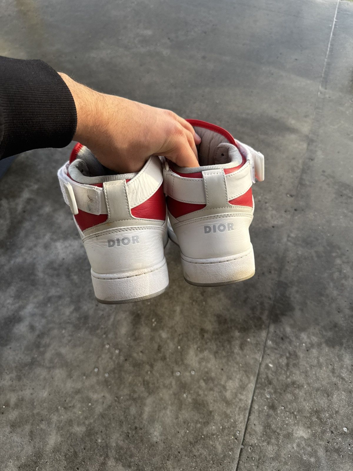 Dior CHRISTIAN DIOR B27 hi-top sneakers designer rare oblique Size US 9.5 / EU 42-43 - 5 Thumbnail