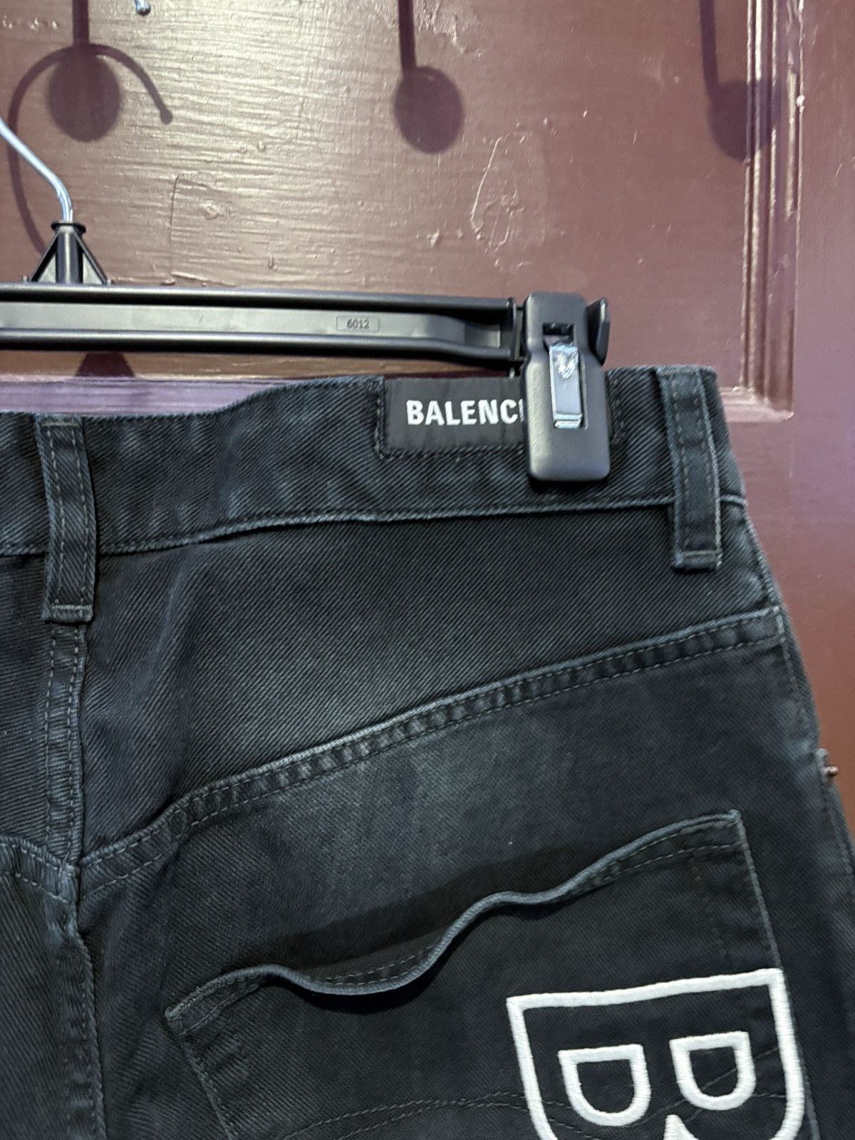 Balenciaga [S] Balenciaga SS24 Outline Baggy Jeans Size US 31 - 7 Thumbnail
