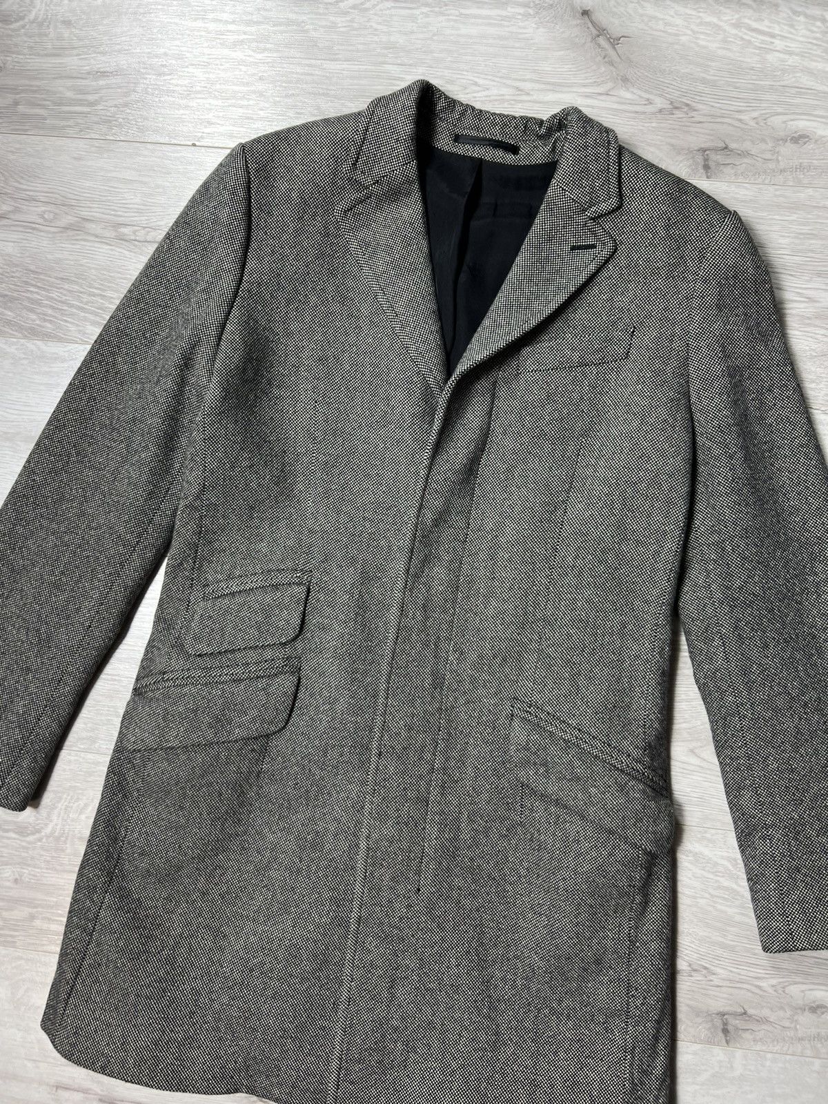 Reiss Reiss Sundown Wool Gray Coat Single Breasted Men’s Size S Size US S / EU 44-46 / 1 - 6 Thumbnail