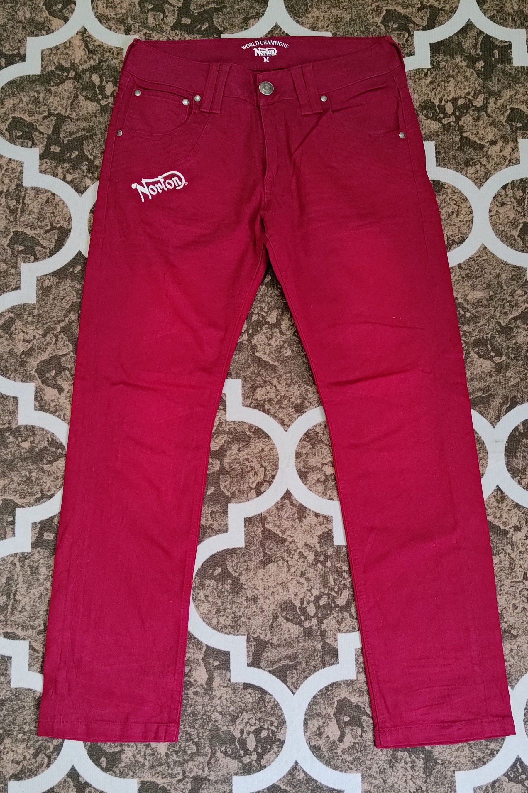 Norton World Championship Norton Jeans Size US 34 / EU 50 - 1 Thumbnail