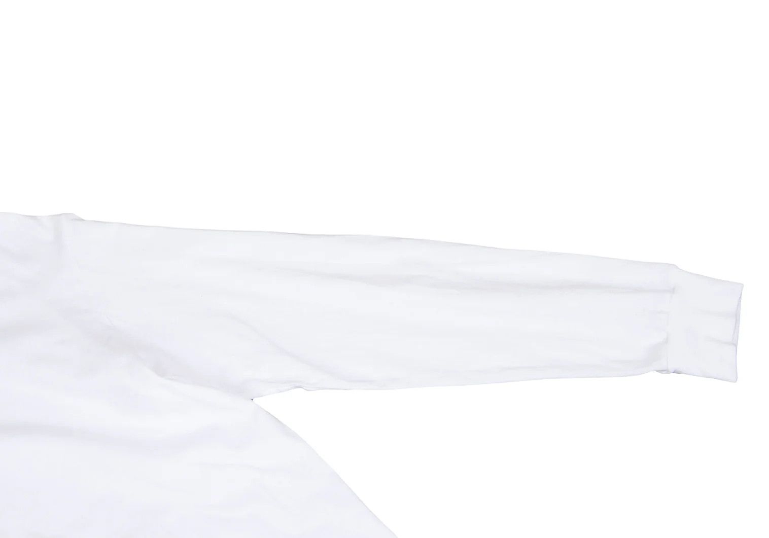 Yohji Yamamoto Back Logo Cotton Crew Neck T-Shirt White 3 Size US S / EU 44-46 / 1 - 4 Thumbnail