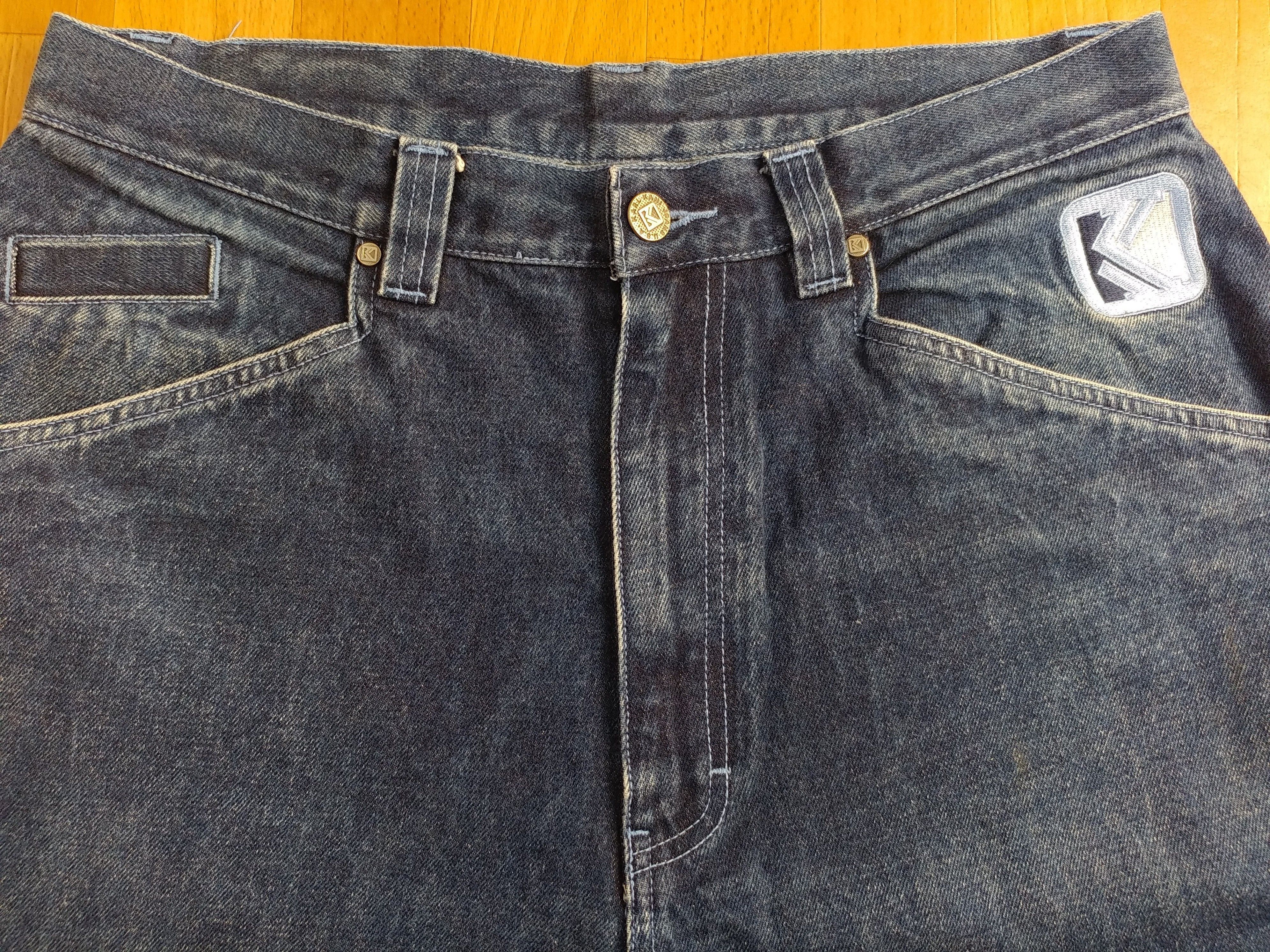 Karl Kani KARL KANI shorts, vintage hip hop baggy jeans, 90s size W 32 Size US 32 / EU 48 - 14 Thumbnail